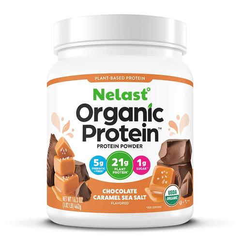 Organic Protein™ Plant Based Protein Powder - Chocolate Caramel Sea Salt